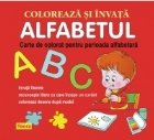 Coloreaza invata alfabetul Carte colorat