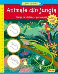 Cum sa desenez - Animale din jungla. Invata sa desenezi pas cu pas