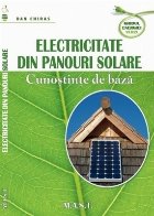 Electricitate din panouri solare