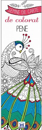 Semne de carte de colorat - Pene